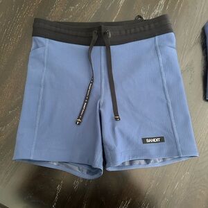 Bandit running 5” shorts space blue